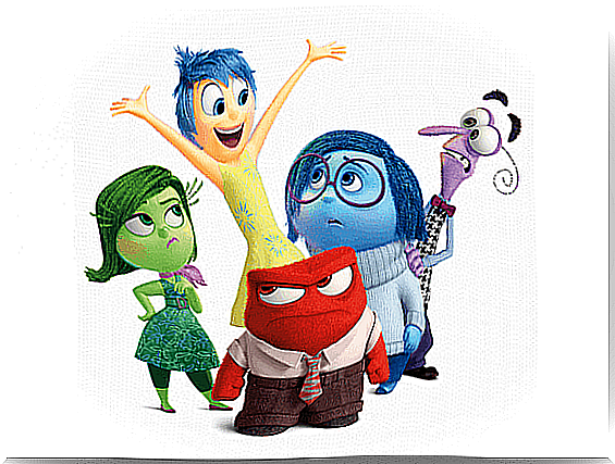 The emotions in the movie inside out