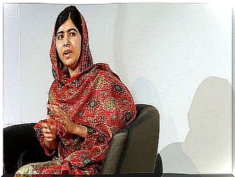 Human rights activist Malala Yousafzai.