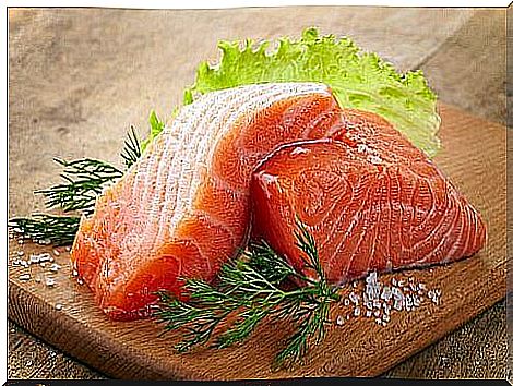 You can eat salmon with a Paleolithic diet.